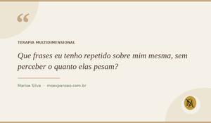 O poder da escolha: um princípio central da Terapia Multidimensional